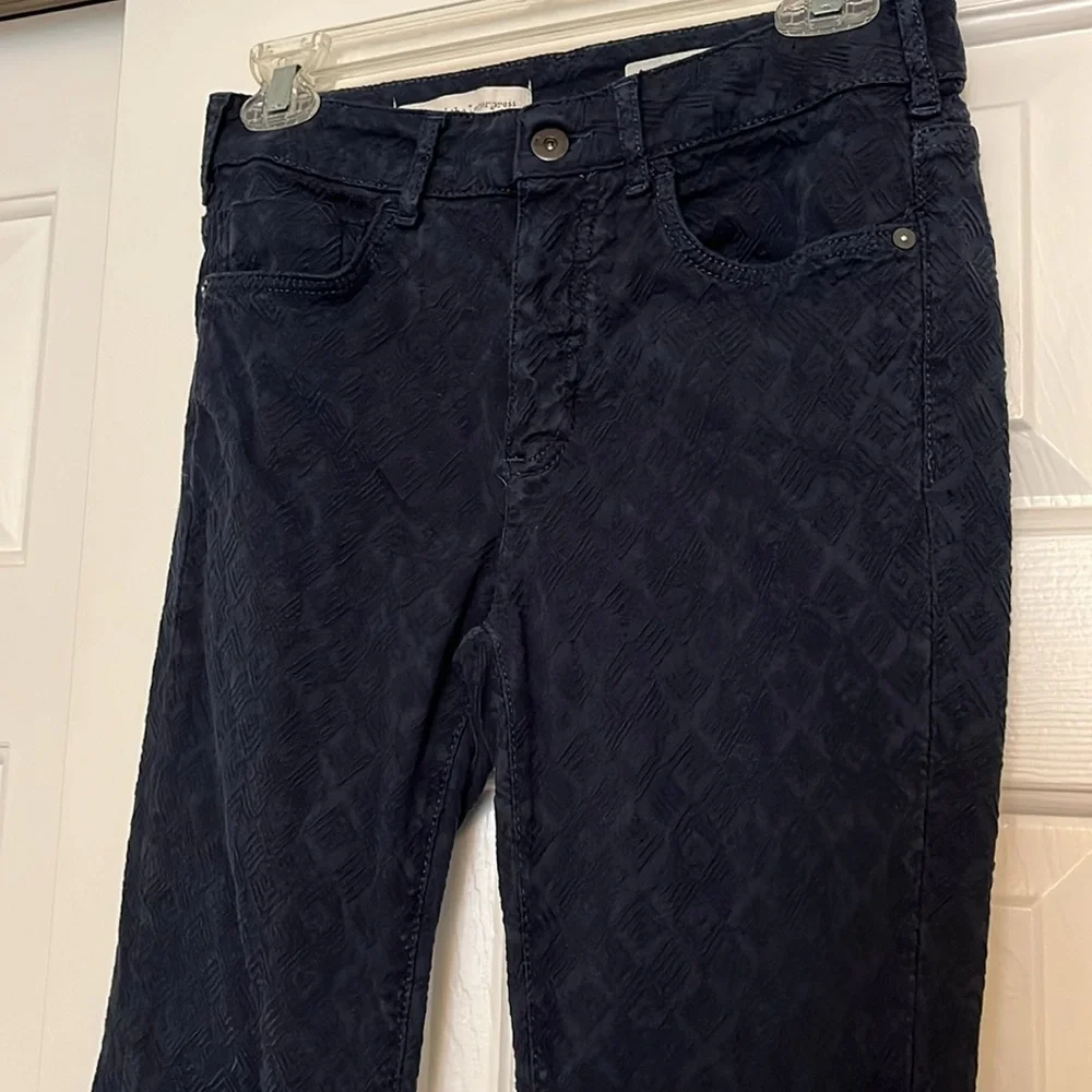 Anthropologie Pilcro Script Textured Jeans - Picture 2 of 9